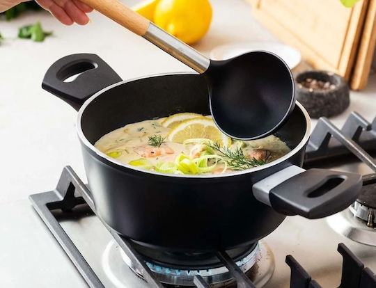 MasterChef Βαθιά Κατσαρόλα από Αλουμίνιο 24cm