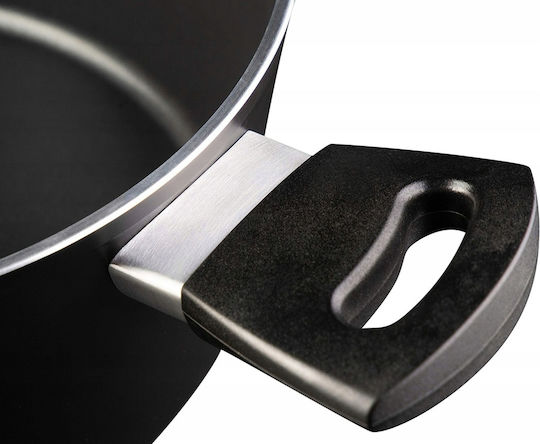MasterChef Essential Tiefe Kochtopf aus Aluminium 24cm