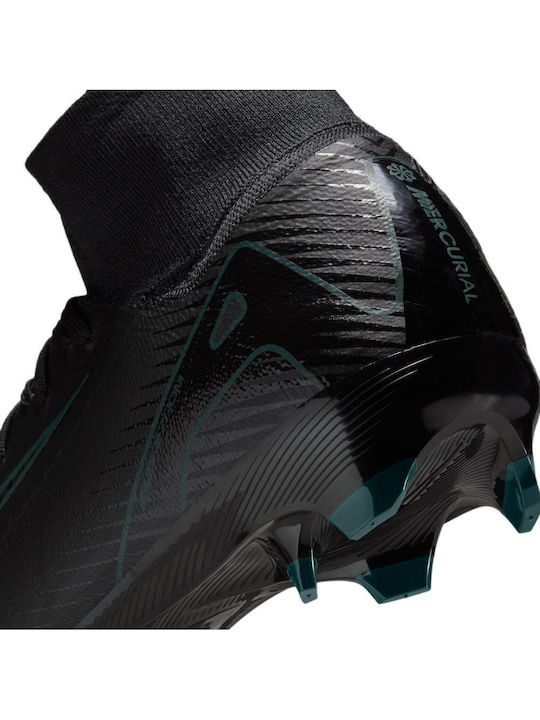 Nike Mercurial Superfly 10 Pro Football Shoes with Cleats Black