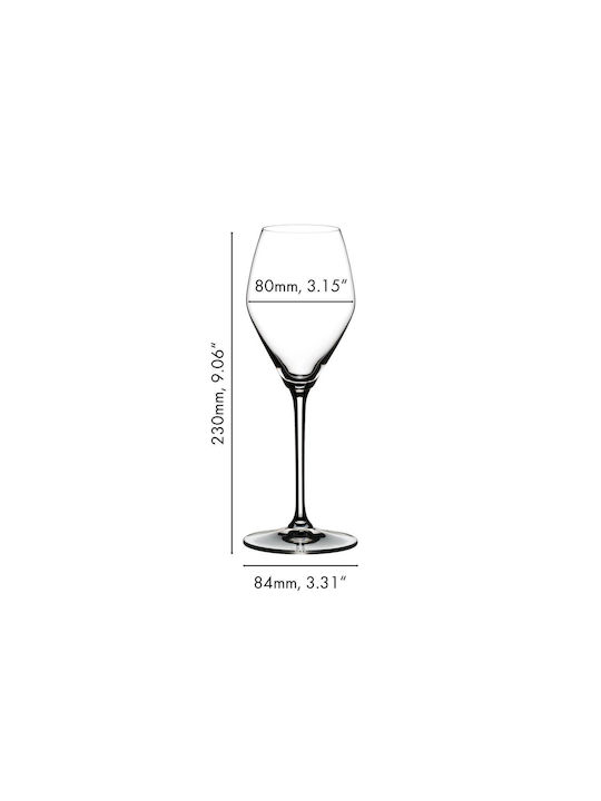 Riedel Комплект Чаши за Бяло вино / за Коктейли в Розов Цвят 4бр