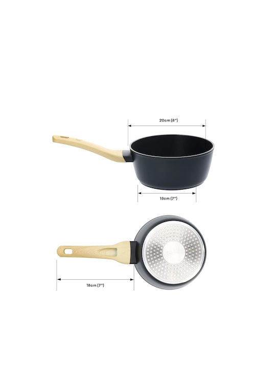 MasterChef Κατσαρολάκι Γάλακτος από Αλουμίνιο 18cm