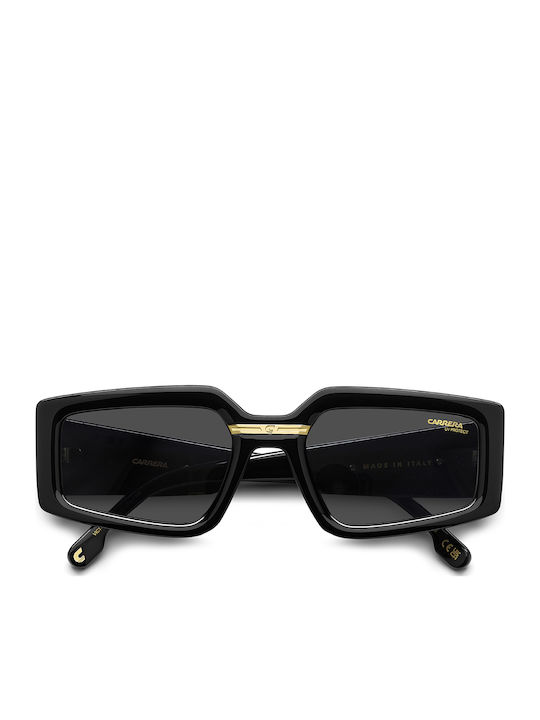 Carrera Unisex Sunglasses With Black Horn-Rimmed Frame And Grey Lens VICTORY C 12/S 2M2IR