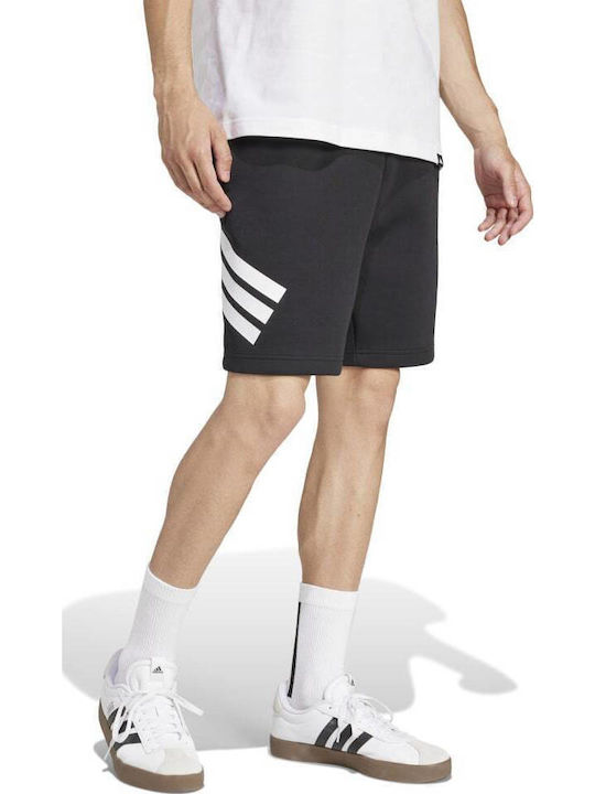 Future Icons 3-stripes Αθλητική Ανδρική Βερμούδα Μαύρη