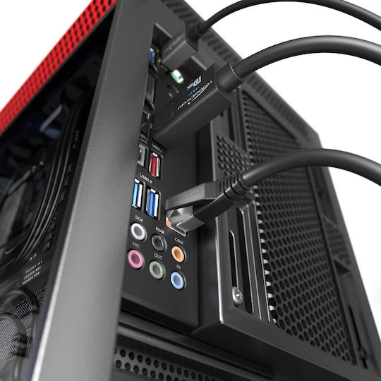 KabelDirekt Optisches Faser Kabel 1m Schwarz