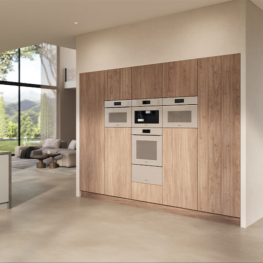 Miele Φούρνος άνω Πάγκου 67lt Π59.5εκ. Μπεζ