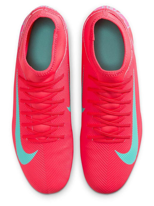 Nike Mercurial Superfly 10 Club Football Shoes with Cleats Red