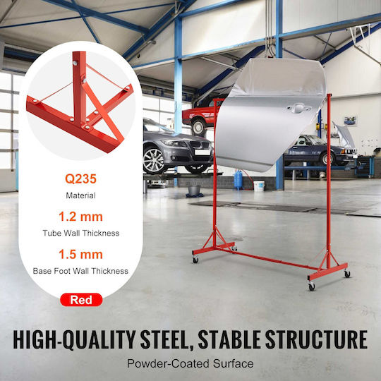 Vevor Paint & Repair Stand Φανοποιίας with 8 Hooks