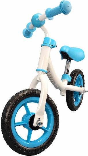 Action One Kids Balance Bike Baby Bliss 10 Inch Reversible Frame Stickers Included White