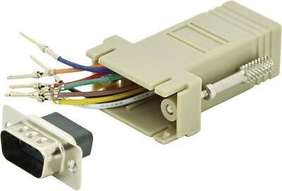 Digitus Adapter Rs 232 Db9 Rj45 Modular Db9 M Rj45 F