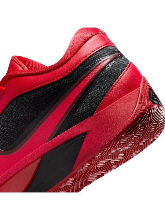 Giannis Freak 6 Low Basketball Shoes Black / University Red