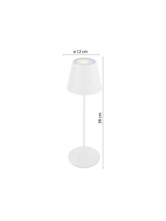 RealPower Dekorative Lampe Weiß