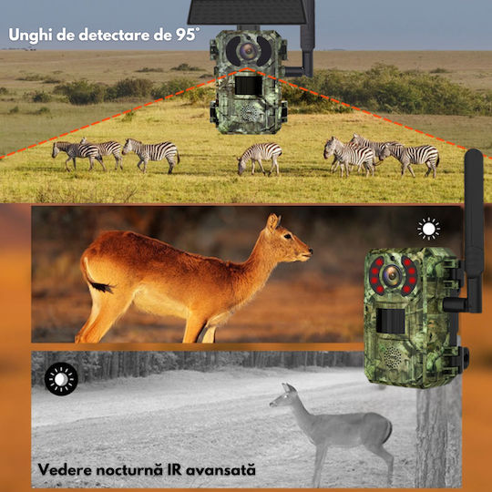 Waterproof Night Vision Hunting Camera with Motion Detection