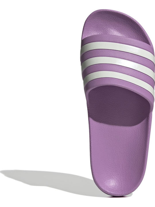 Adilette Слайдове в Лилав Цвят