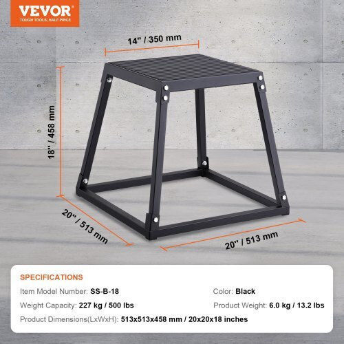 Vevor Plyometric Steel Box