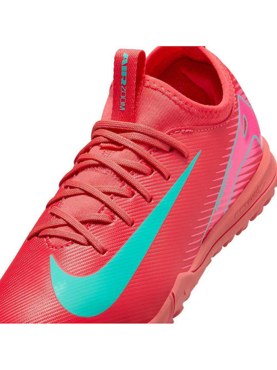 Vapor 16 Academy TF TF Детски Футболни Обувки с Гумена Подметка Червени