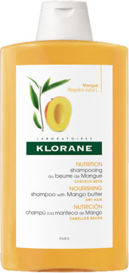 Klorane Mango Nourishing Shampoos Reconstruction/Nourishment for Dry Hair 400ml