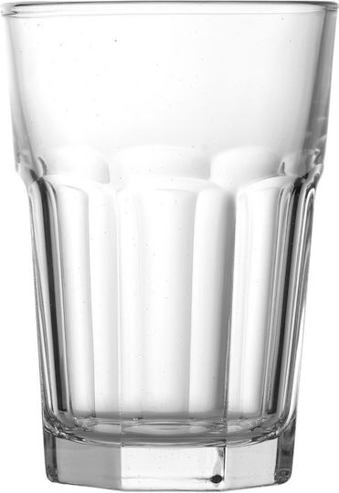 Sidirela Maroco Set of Glasses Water made of Glass 390ml 6pcs