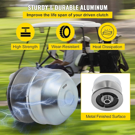 Vevor G2-g22 Drive Clutch Compatible with Yamaha Golf Cart 1985+ G2 G8 G9 G14 G16 G22 4 Cycle Carts Gas Golf Cart 1985 Up