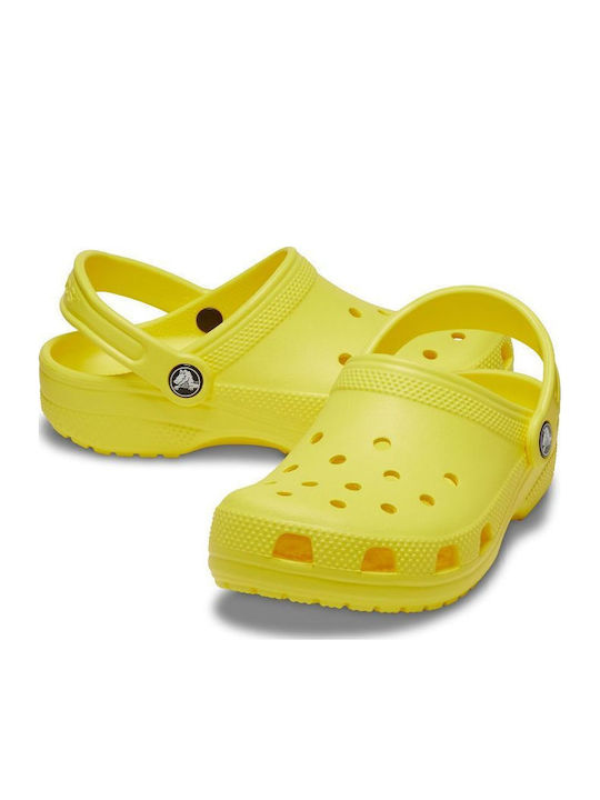Classic Clog T Children's Anatomical Beach Shoes Yellow
