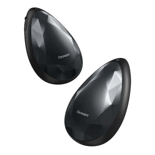 Hand Warmers Type-c Adjustable Heat Magnetic Design Ip34 2x 2000mah Ocoopa Ut3041-black Black