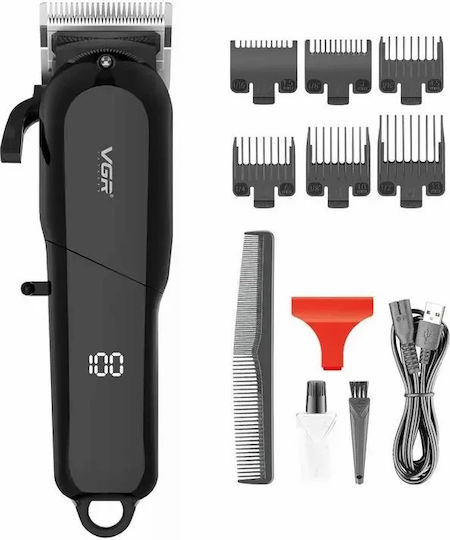 VGR Hair Clipper Black V-118