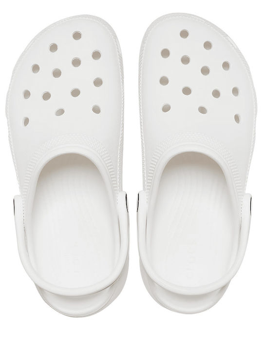 Crocs Classic Platform Clog Women's Clogs White