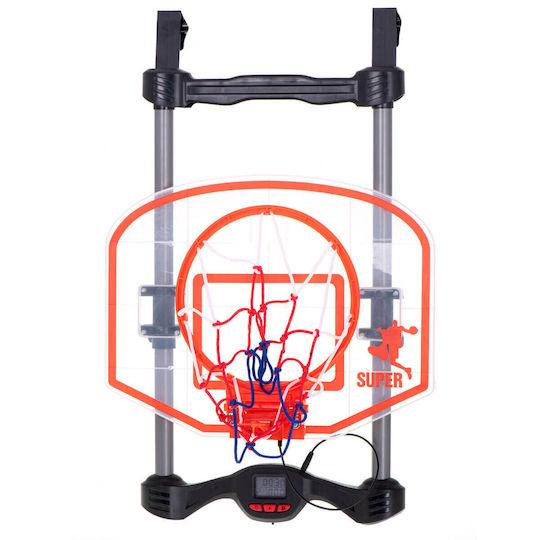 Indoor Basketball Backboard Door Mounting Sounds Electronic Display 34x65 Cm