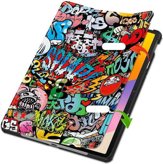 Graffiti Graffiti Klappdeckel Dauerhafte Mehrfarbige Huawei MatePad SE 11 2024