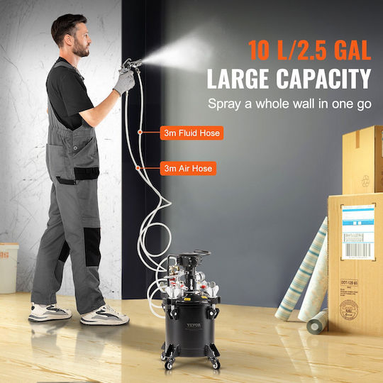 Vevor Air Spray Paint Gun Floating Tumbler 1.5mm