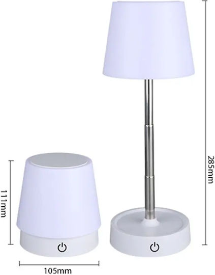 Διακοσμητικό Φωτιστικό LED Θερμό Λευκό 11x11x12εκ.