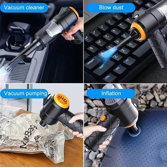 Car Hand Vacuum & Blower 2 in 1 Rechargeable 12V 45W