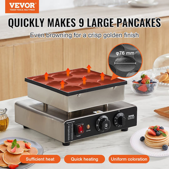 Vevor Commercial Pancake Waffle Maker SYJBJDP4KF0005ECEV2
