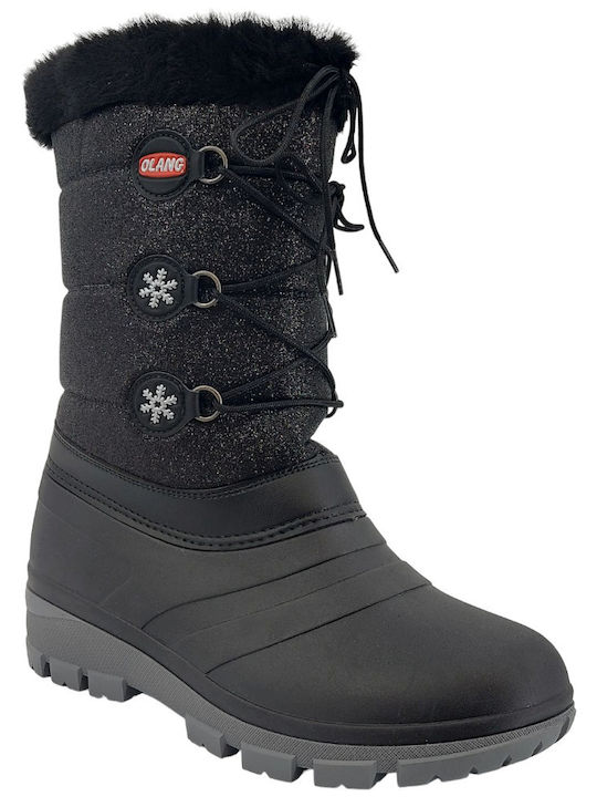 Snow Boots Patty Lux 81 Nero Strass 2
