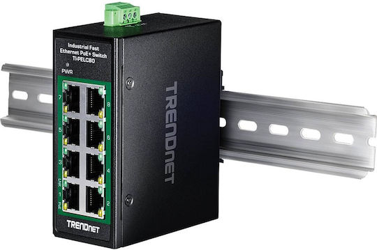 Trendnet TI-PELC80 Unmanaged L2 Switch με 8 Θύρες Ethernet