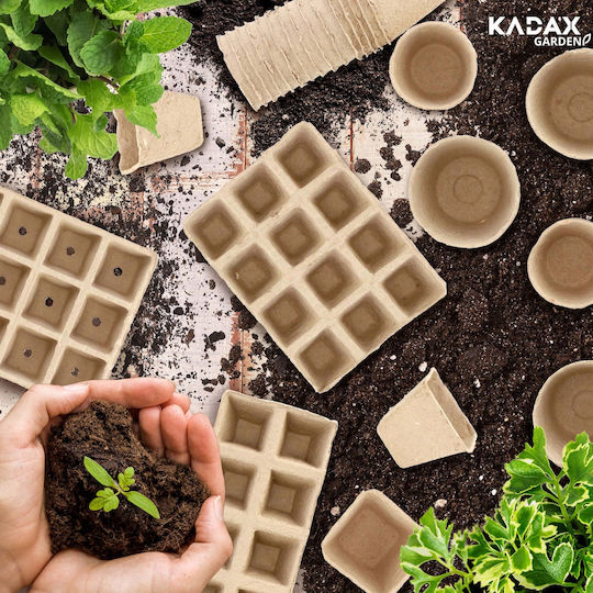 Kadax Peat Pots Seedlings 5.5cm 72pcs + 10x12pcs