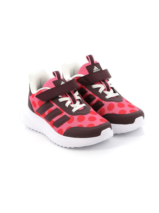X Plrpath Minnie El Αθλητικά Παιδικά Παπούτσια Running με Σκρατς Ροζ