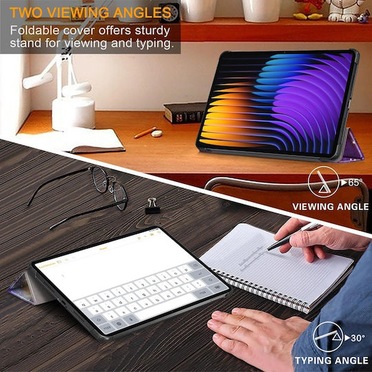 Techsuit Flip Cover Blau Xiaomi Pad 7 Xiaomi Pad 7 Pro