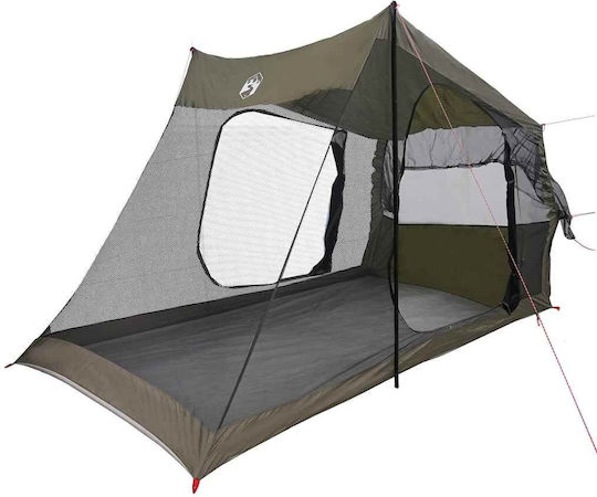 vidaXL Waterproof Camping Tent Green for 2 People