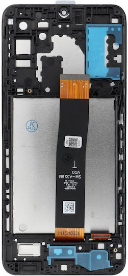 Οθόνη Ncc Lcd Display Samsung με Μηχανισμό Αφής και Πλαίσιο για SAMSUNG A32 5G A326 B/A/U/W (Μαύρο)