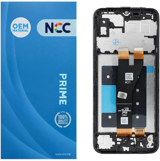 Screen Ncc Lcd Display Samsung with Touch Mechanism and Frame for SAMSUNG A14 5G A146 (Black)