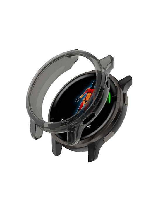 Half Coverage Силиконов Калъф в Прозрачен цвят за Garmin Venu 2