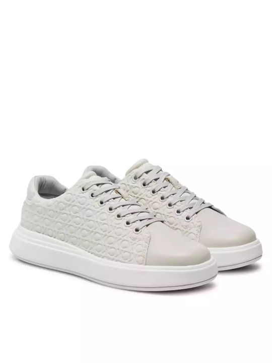 Calvin Klein Damen Sneaker Dk Ecru / Pearl Grey