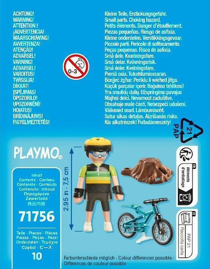 Playmobil Besonderes Plus Radfahrer mit Mountain Bike für 4-10 Jahre