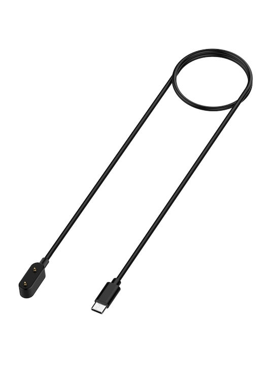 Кабел за зареждане на смарт часовник Samsung Galaxy Fit 3 Дължина 1м Порт: USB-C Type-C Черен