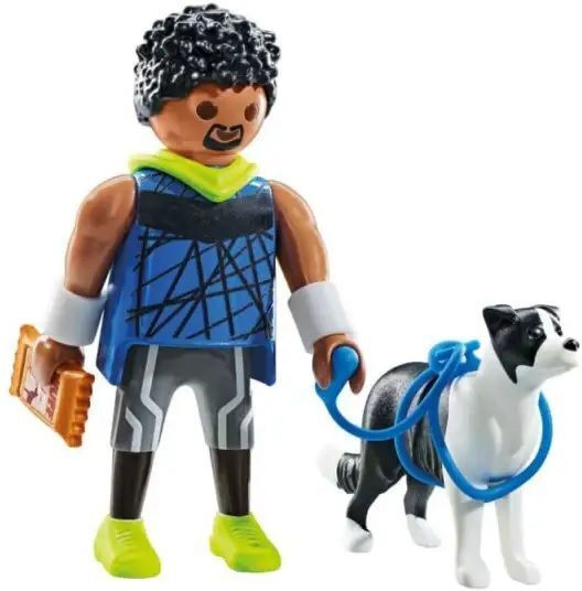Playmobil MeinLeben Athlet mit Border Collie für 4-10 Jahre