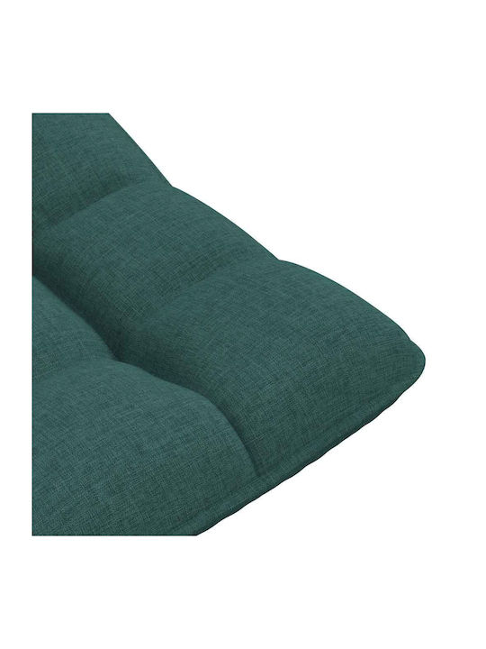 Armchair Swivel Dark Green 70x51x79cm