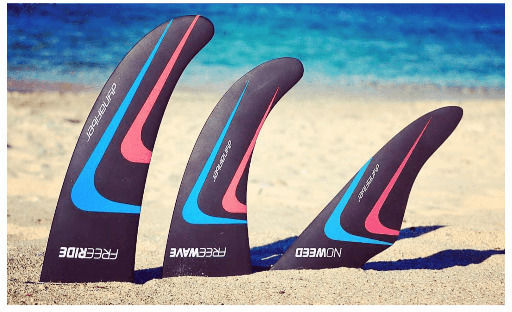 Fin Freeride 400mm P.b Sideon 06053-4008
