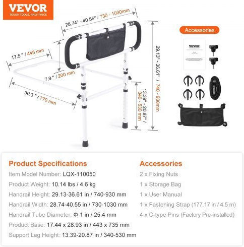 Vevor Bed Rails KZDSCBSSYSSDGIU0MV0