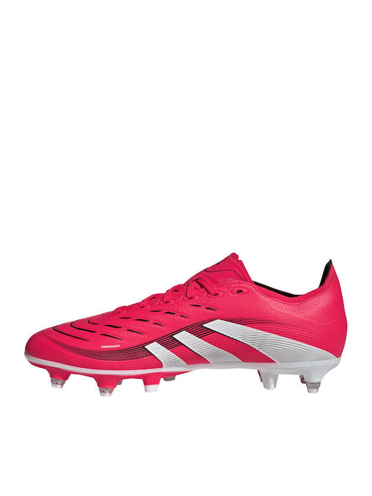 adidas Predator League SG Football Shoes with Cleats Red adidas Predator League SG Football Shoes with Cleats Red