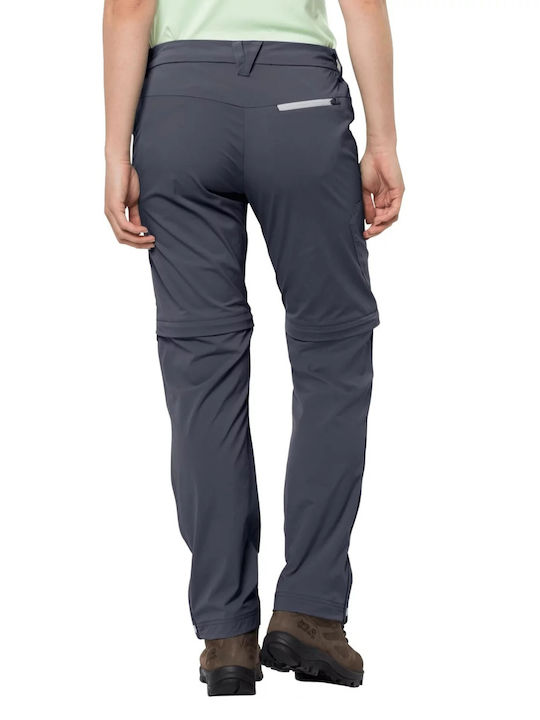 Jack Wolfskin Overland Women's Hiking Long Trousers Blue